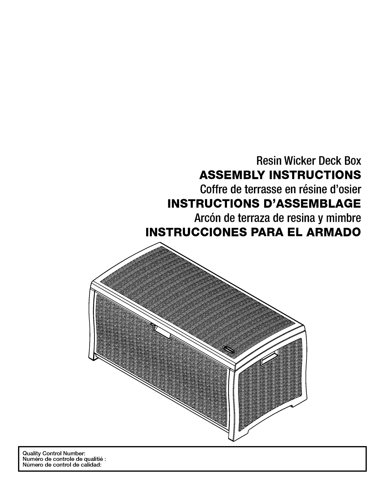 Suncast W008596404 Installation & Assembly - ManualMachine.com
