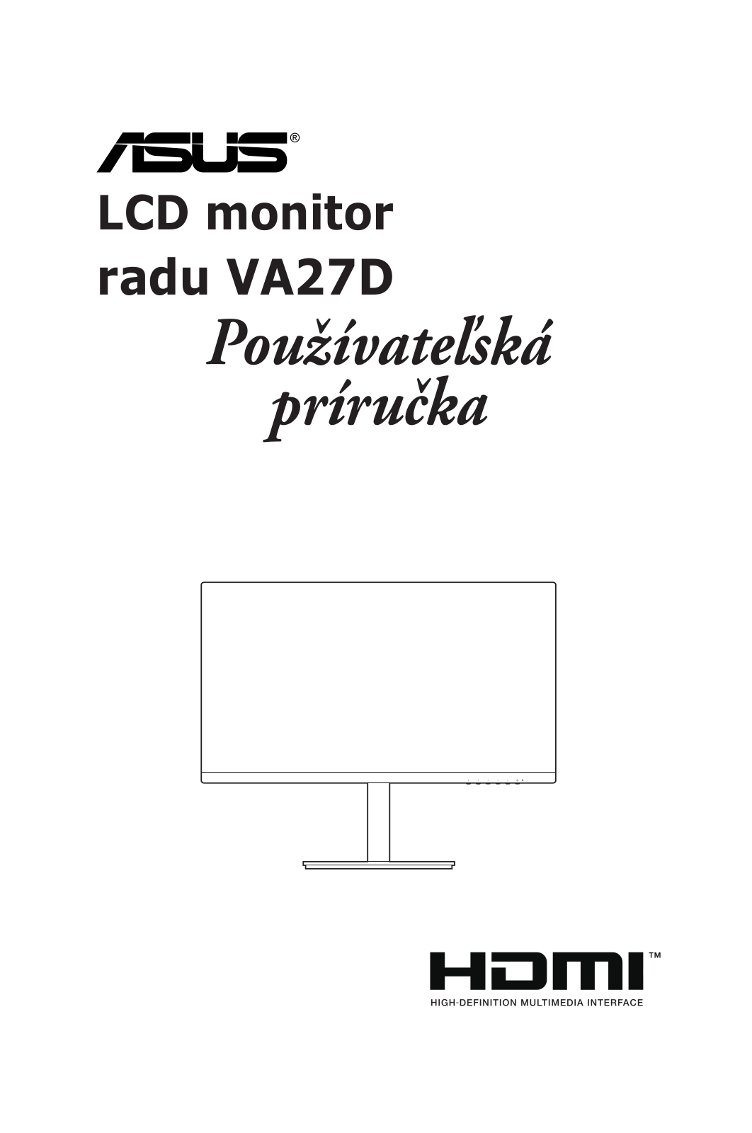 Asus VA27DQSB-W, VA27DQSB User’s Manual