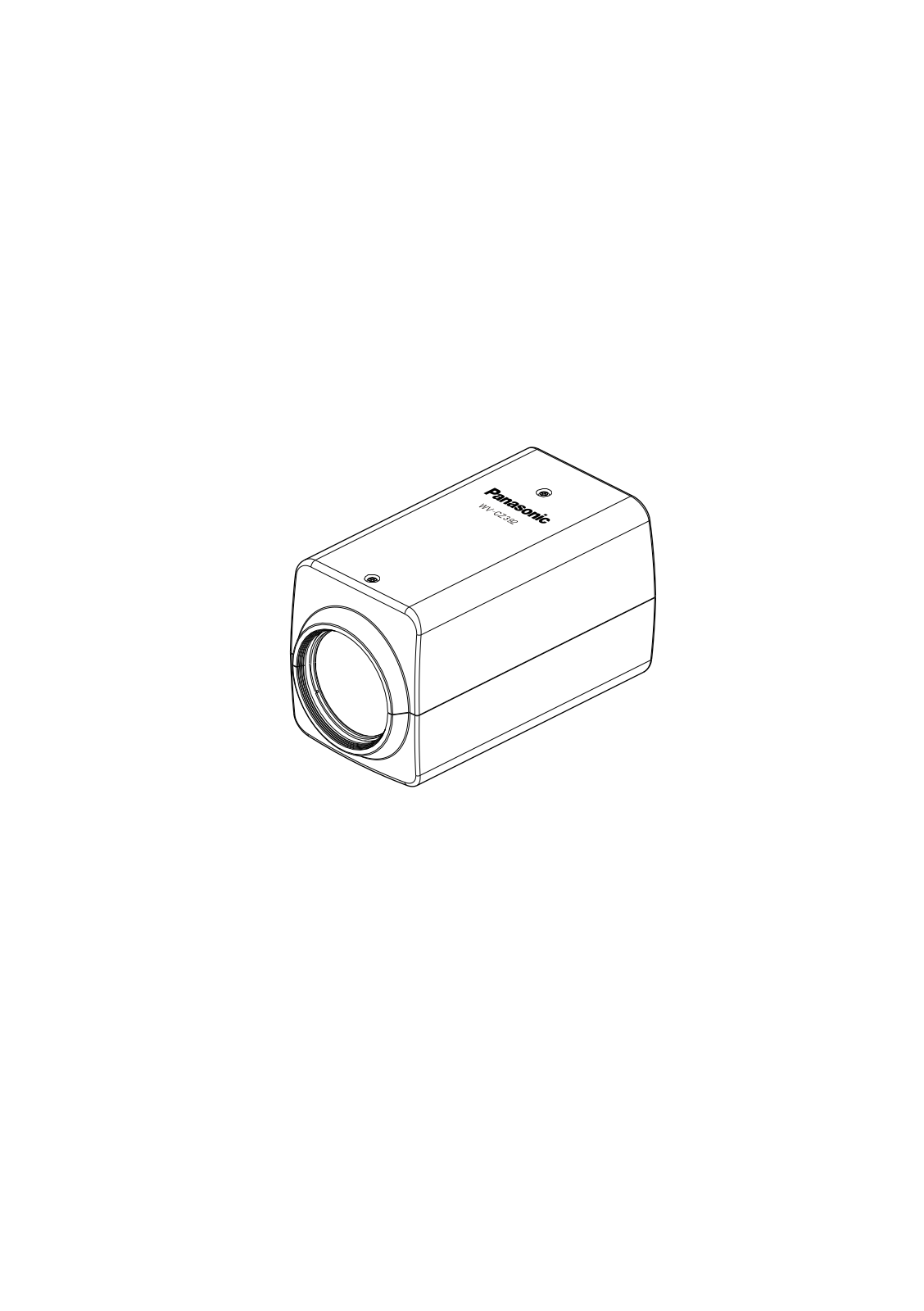 Panasonic WV-CZ392, WV-CZ492 User Manual