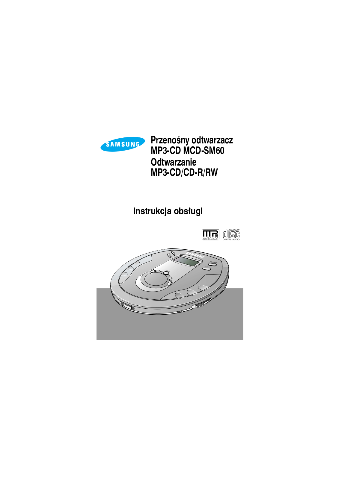 Samsung MCD-SM60 User Manual