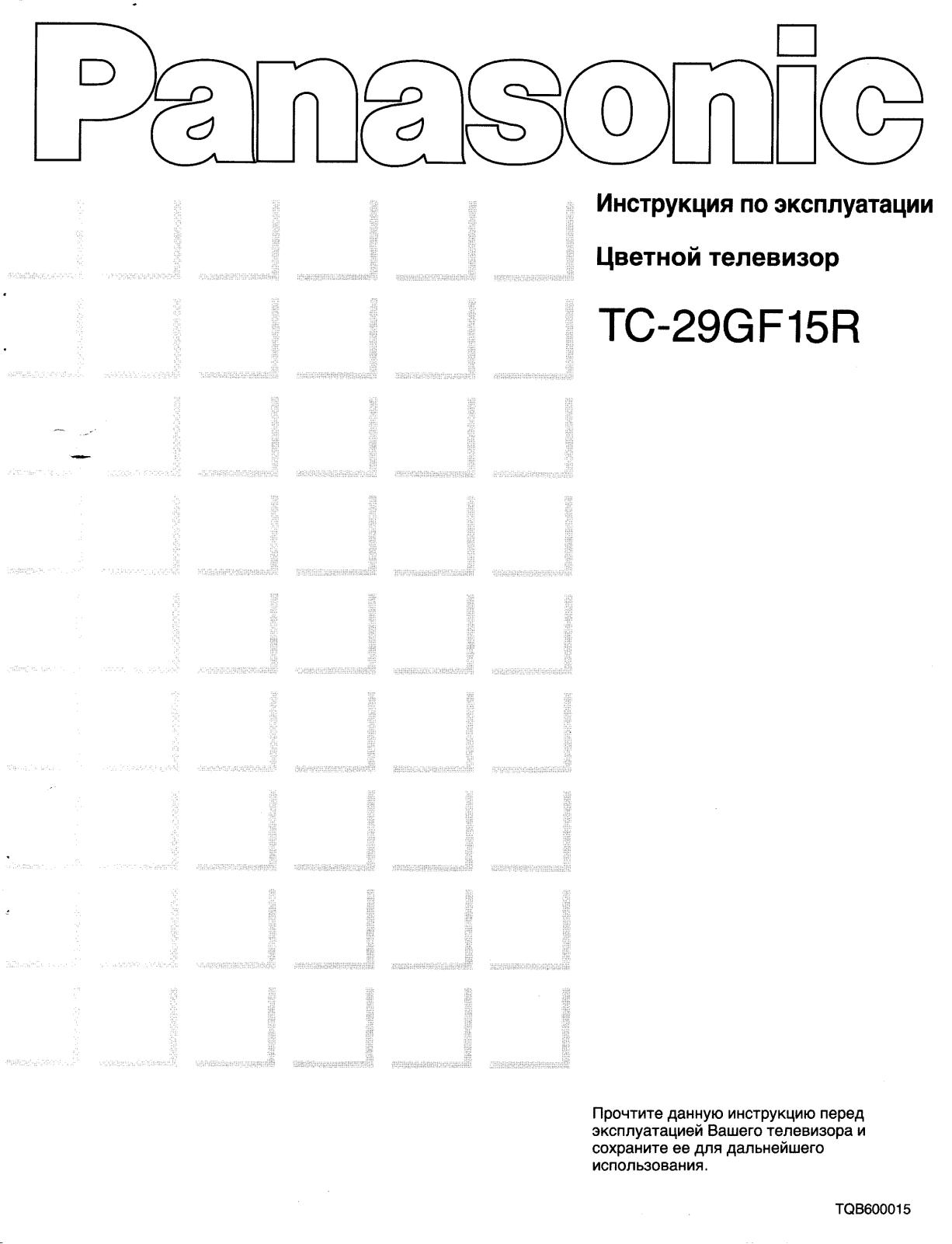 Panasonic TC-29GF15R User Manual