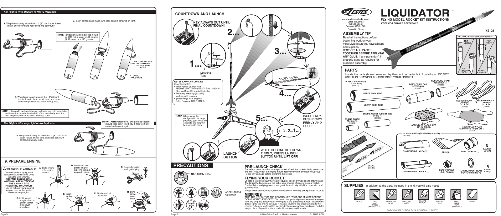 ESTES Liquidator User Manual