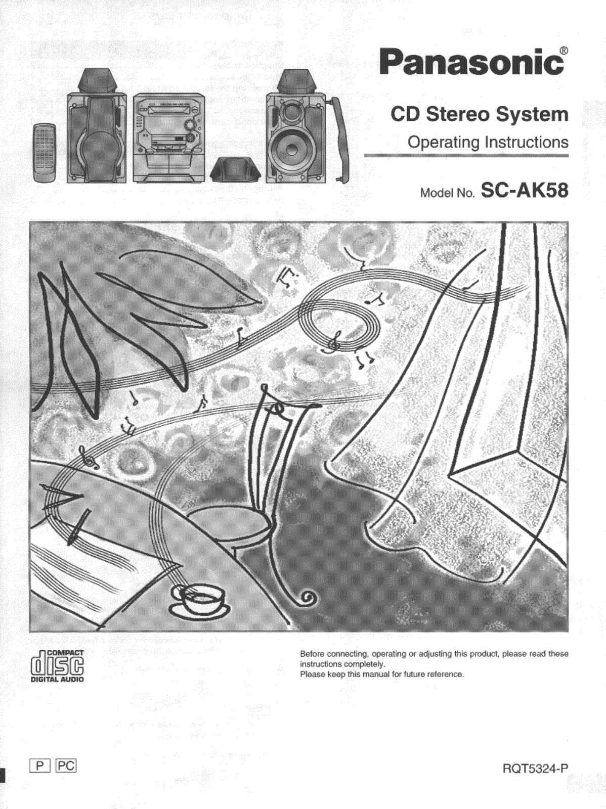 Panasonic SAAK58 User Manual