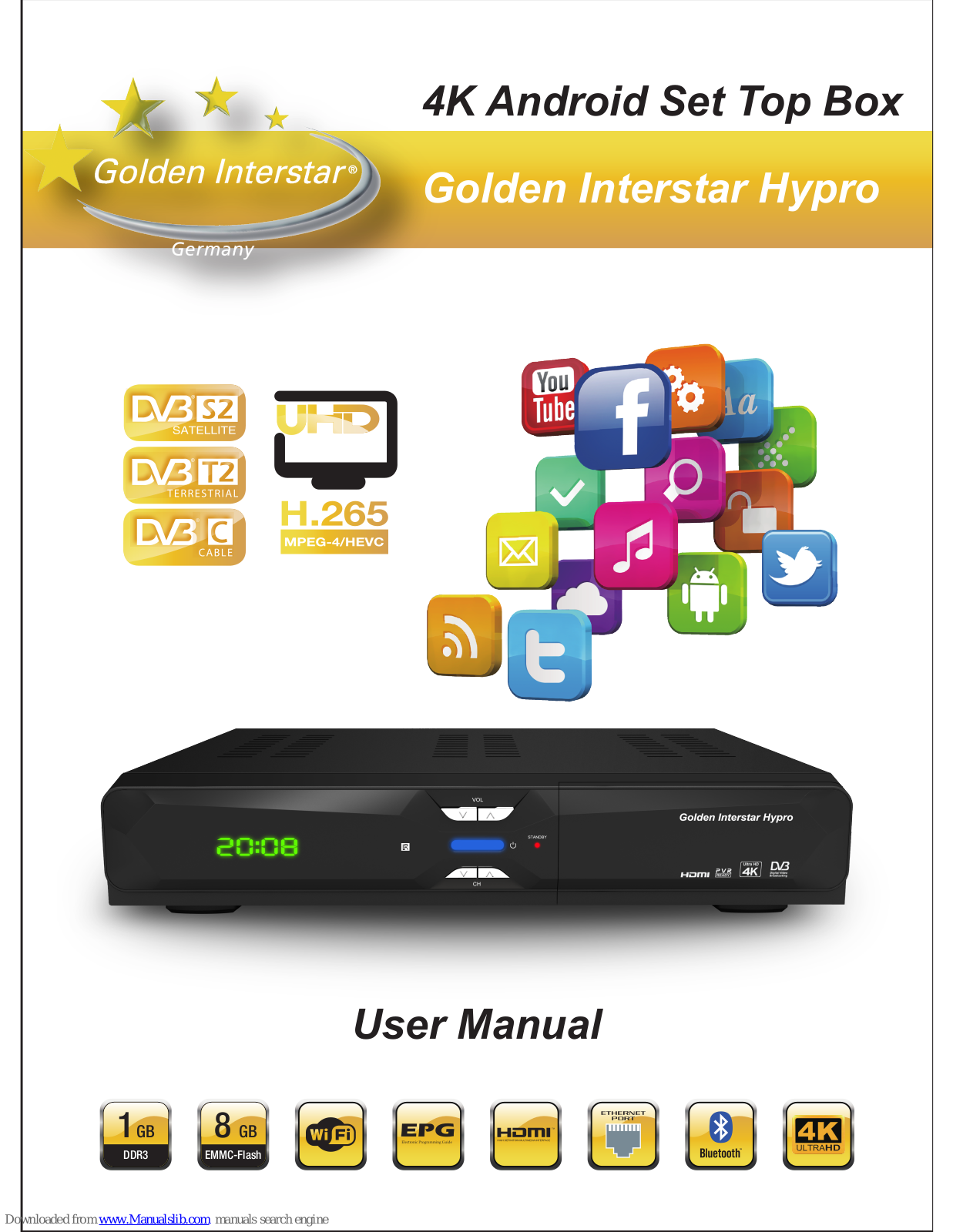 golden interstar Hypro User Manual