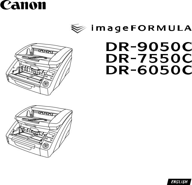 CANON DR-6050C, DR-7550C User Manual