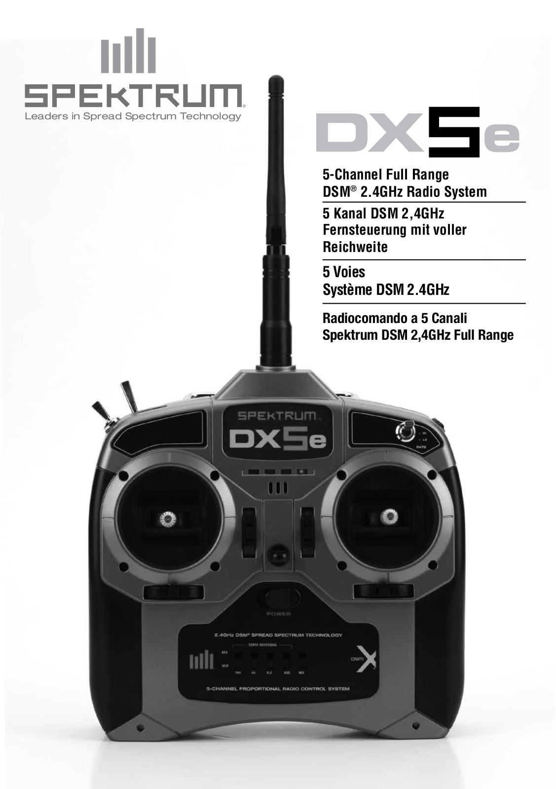 SPEKTRUM DX5E User Manual