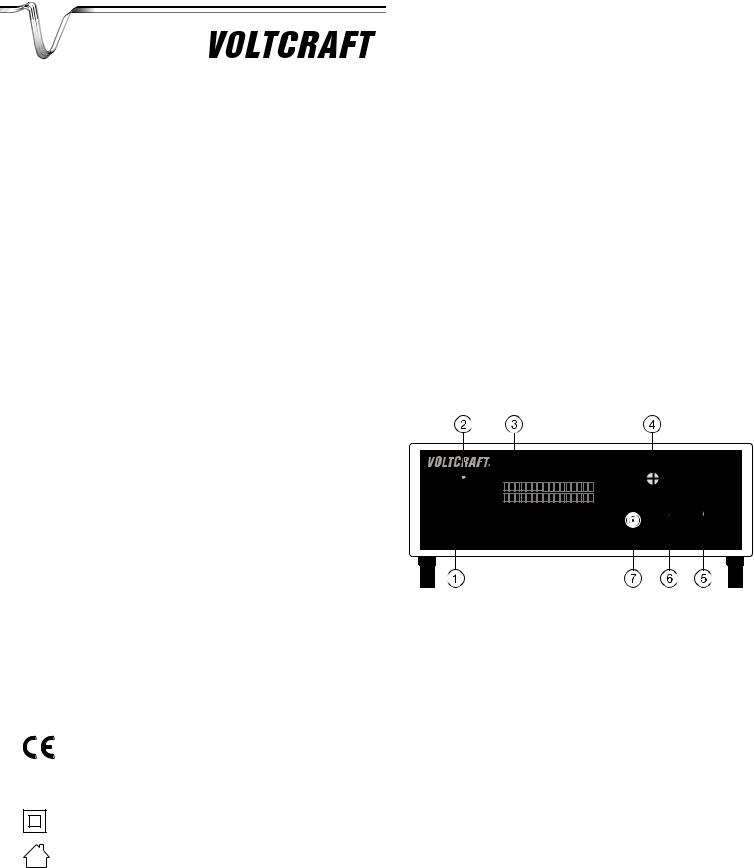 VOLTCRAFT FG 250D User guide