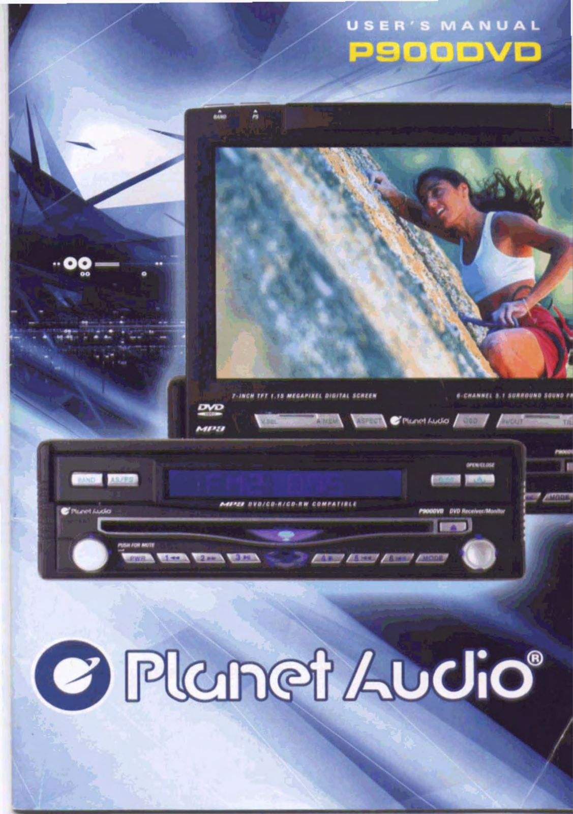 Planet Audio P900DVD Users Manual