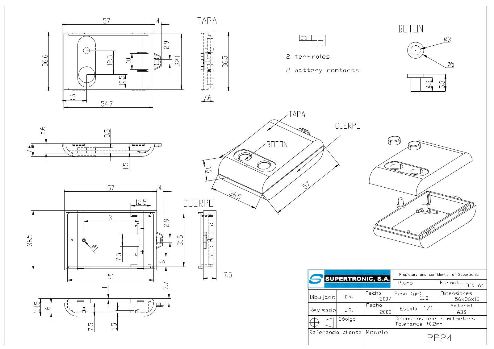 SUPERTRONIC PP24 Specification - ManualMachine.com