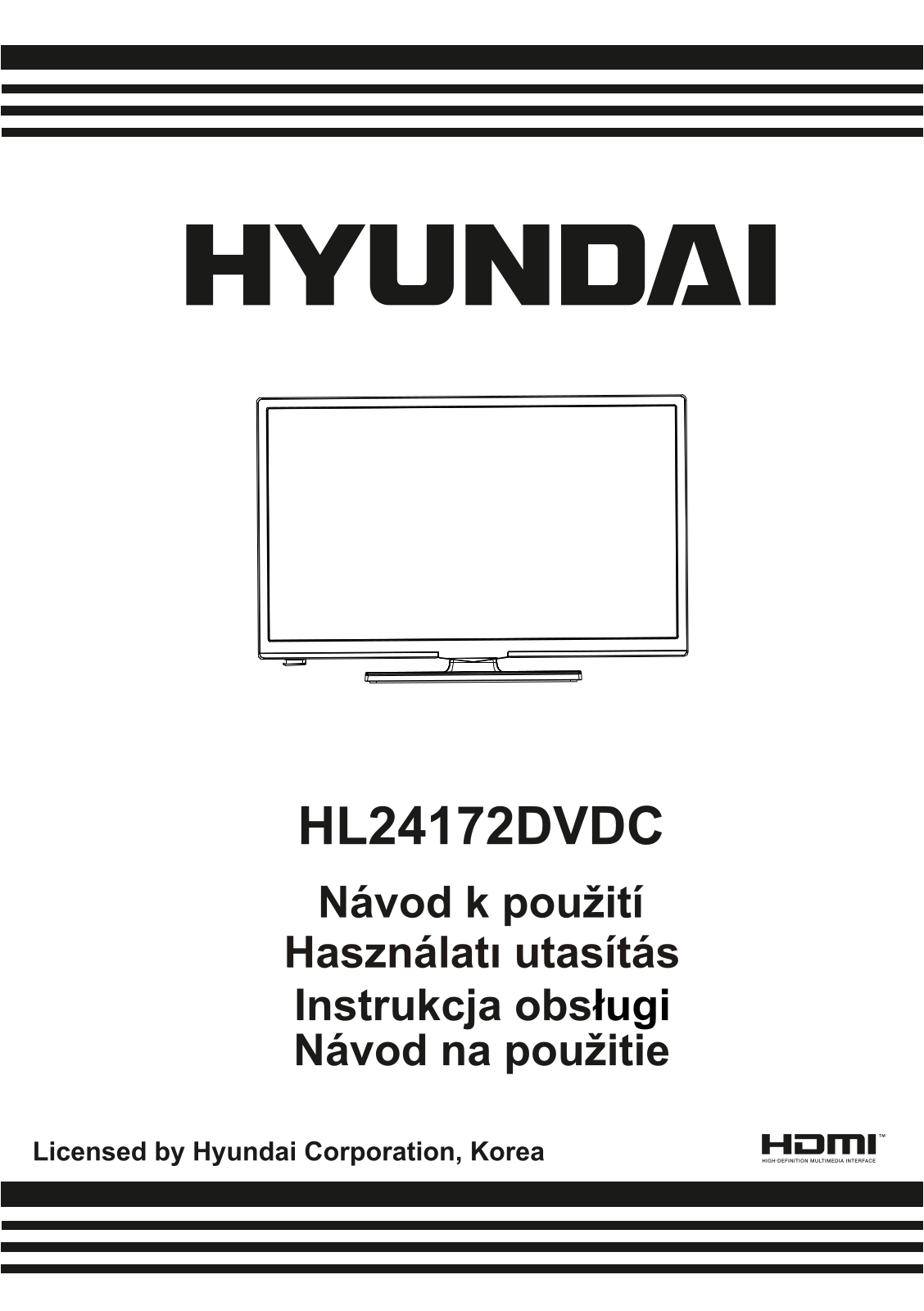 Hyundai HL 24172 DVDC User Manual