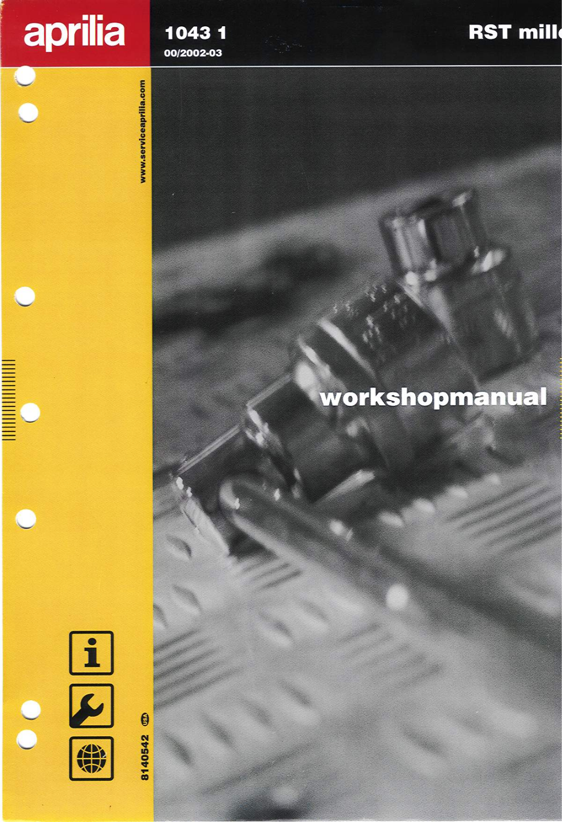 Aprilia RSV MILLE Workshop Manual