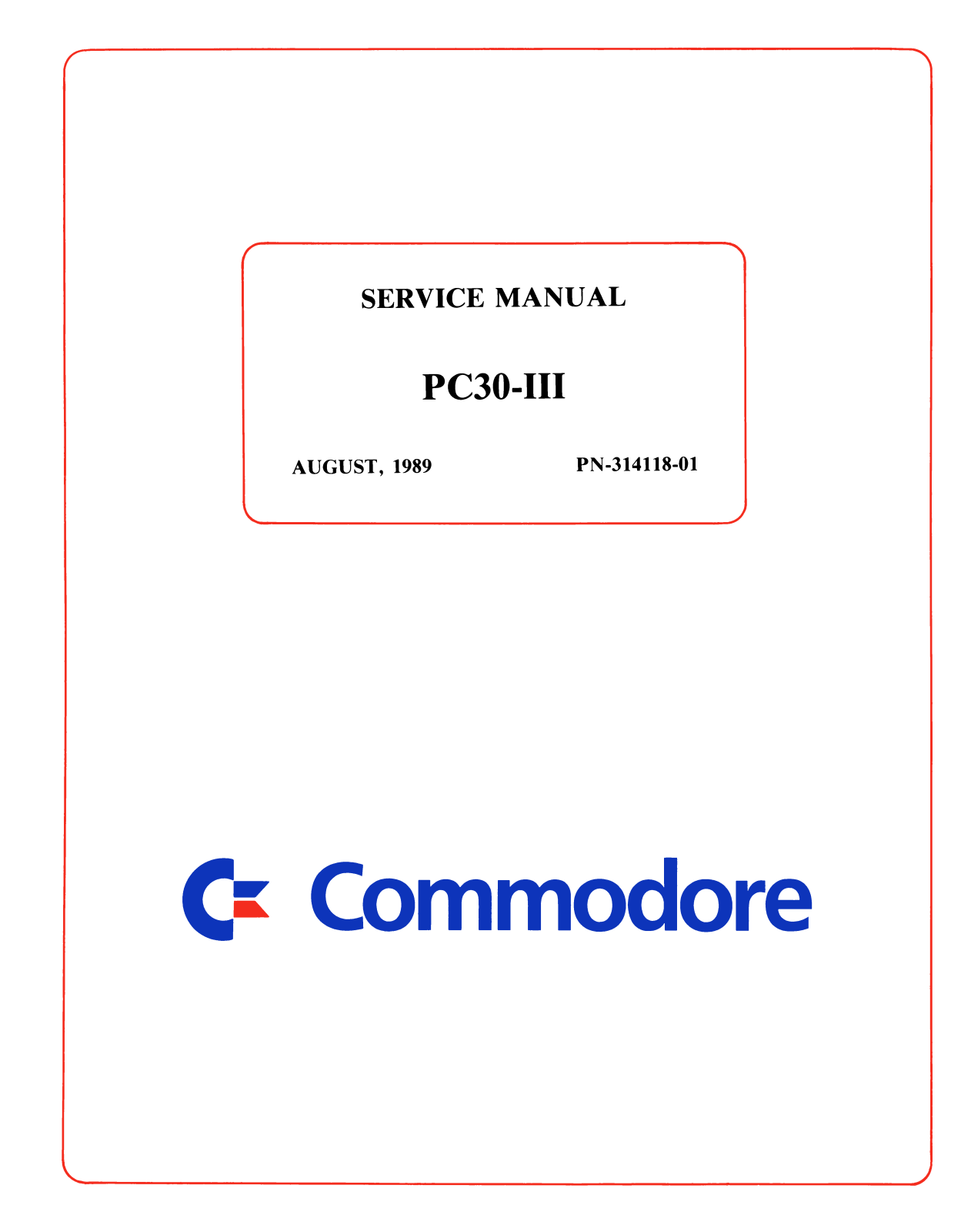 Commodore PC30-III a - ManualMachine.com
