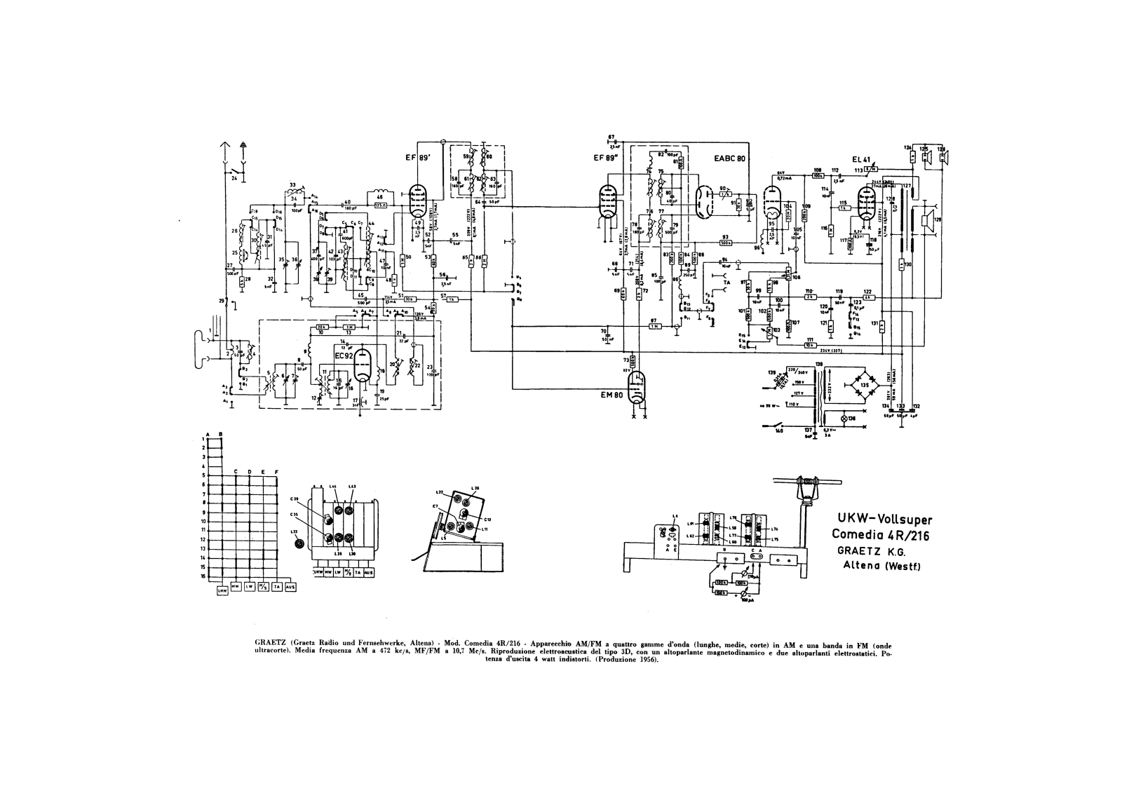 Graetz comedia schematic