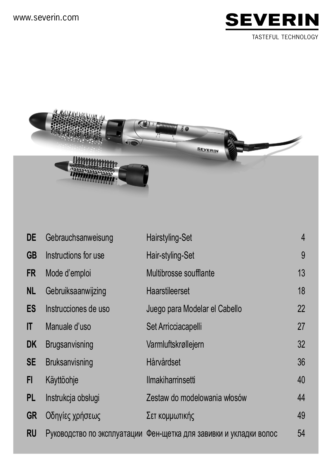 Severin WL 0821 User Manual