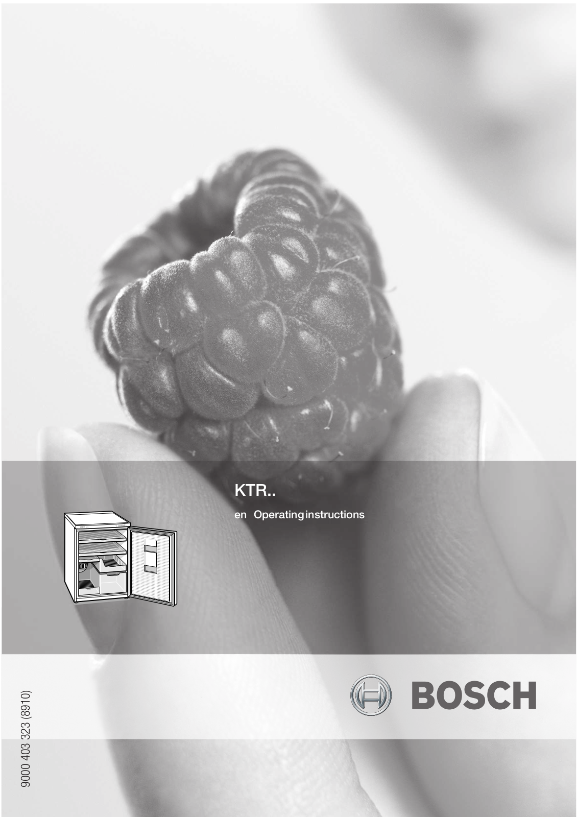 Bosch KTR18PW20G User Manual