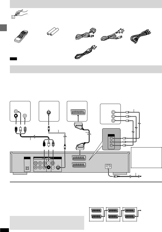 PANASONIC DVDRA61A User Manual