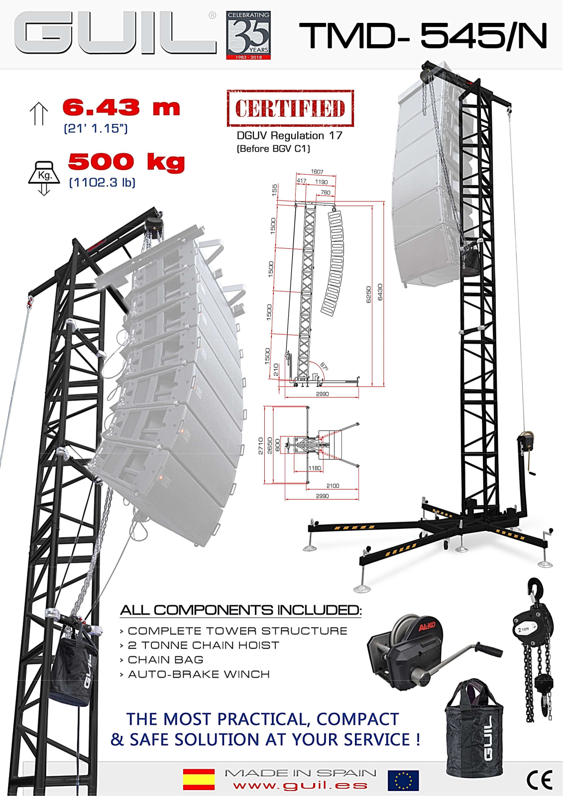 DAS GUIL-TMD-545 User Manual