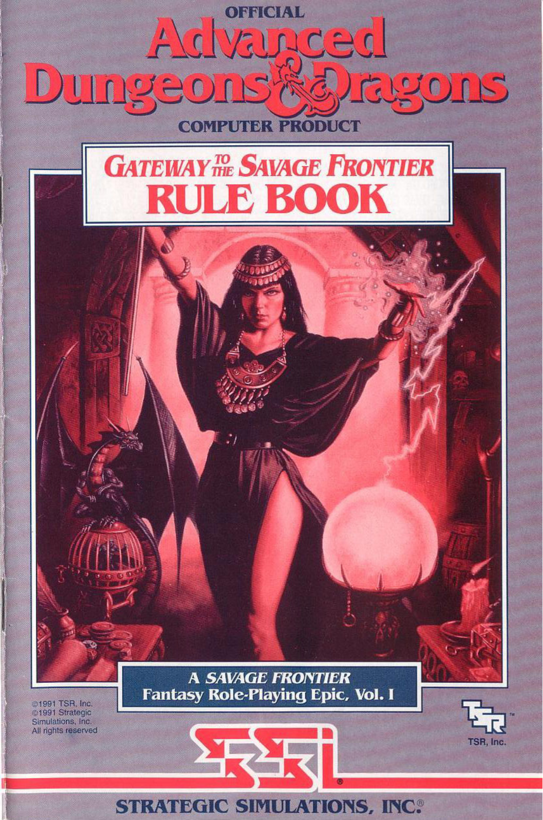 Games PC GATEWAY TO THE SAVAGE FRONTIER User Manual