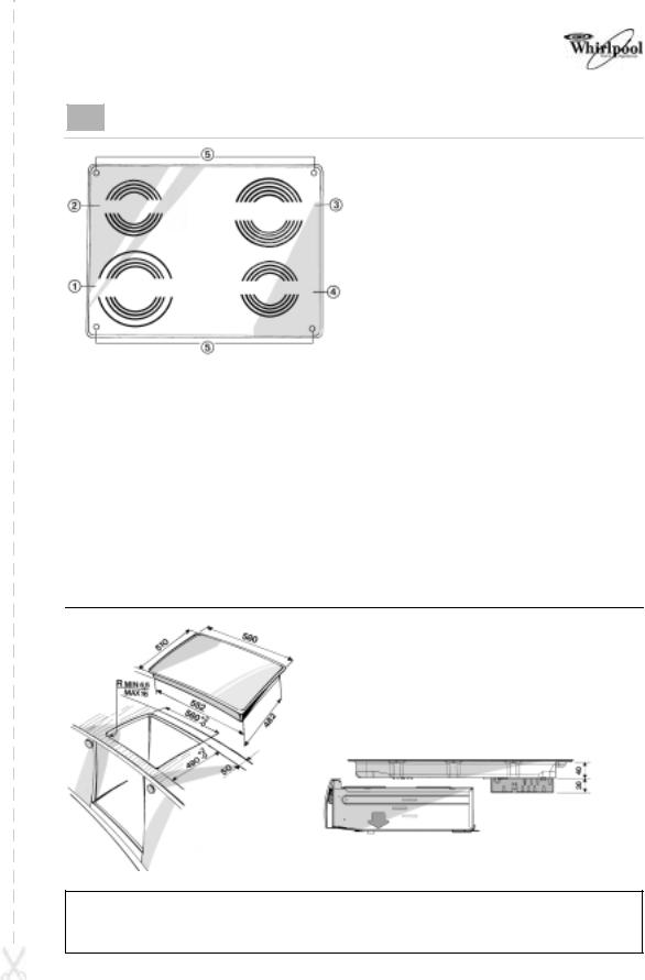 Whirlpool AKR 108/NB, AKR 108/IX PROGRAM CHART