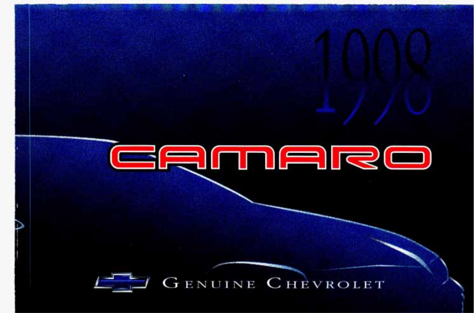 Chevrolet Camaro 1998 Owner's Manual