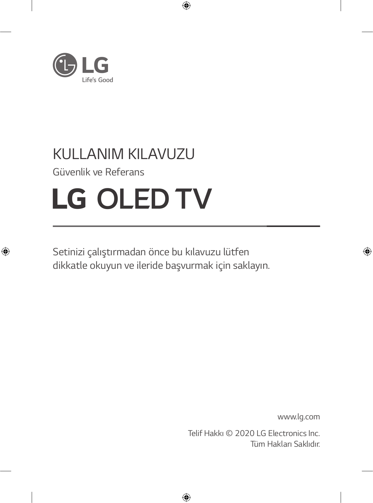 LG OLED55GX6LA User guide