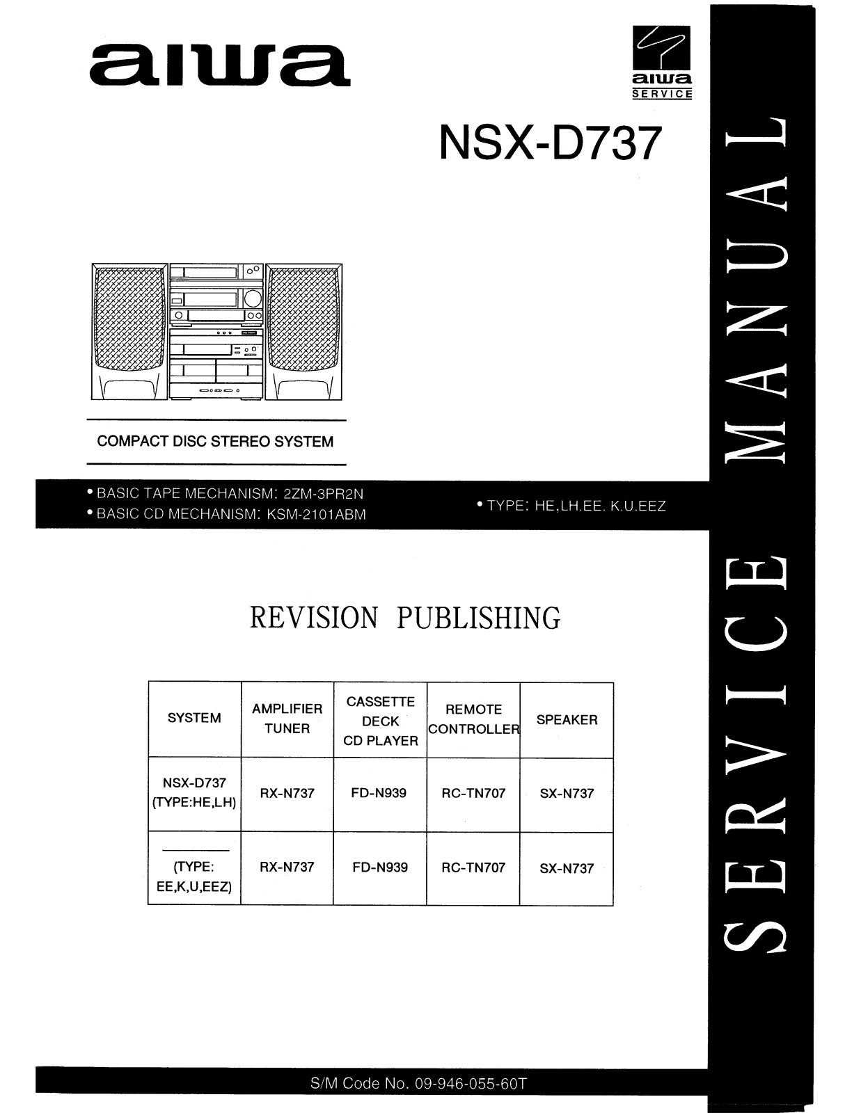 Aiwa nsx-d737 User Manual