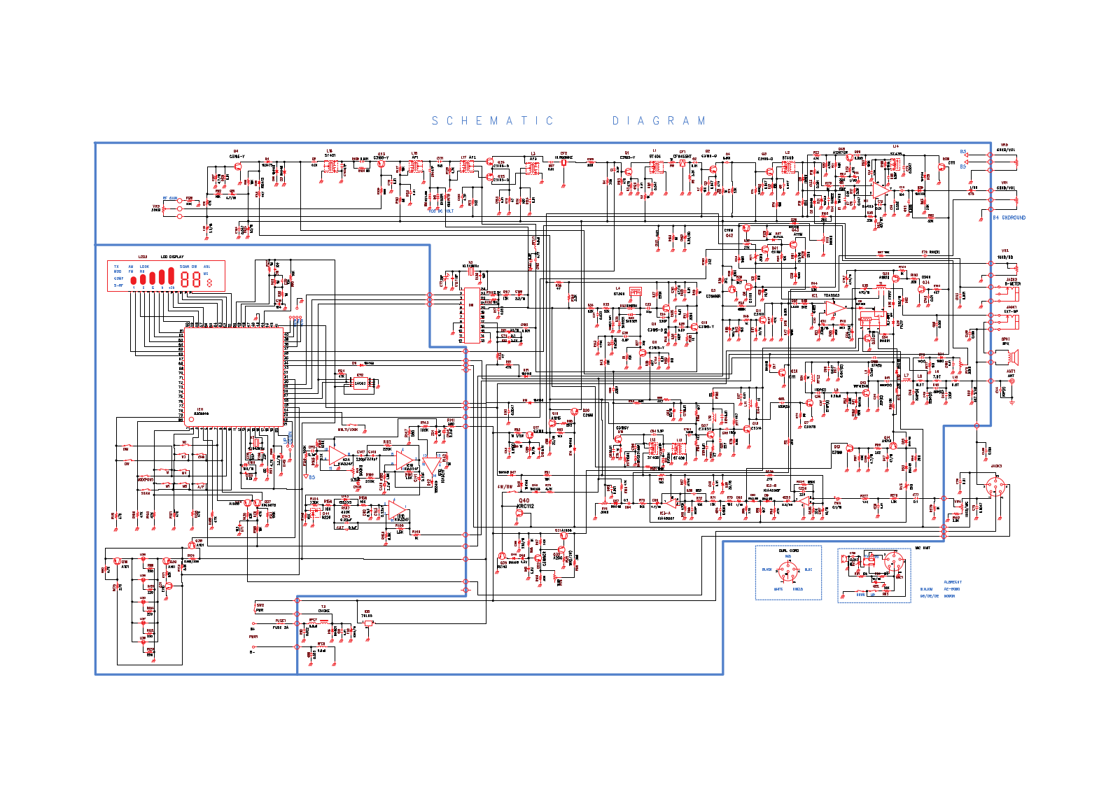 Albrecht AE 5090XL Circuit Diagram