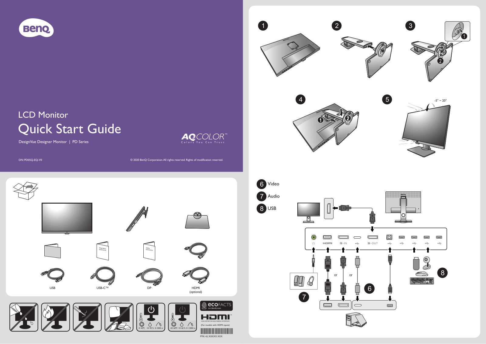 Benq 9H.LJELA.TBE User Manual