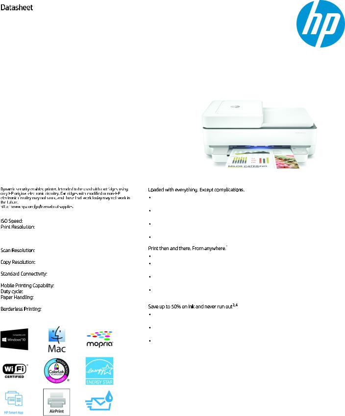 HP ENVY Pro 6475 User manual