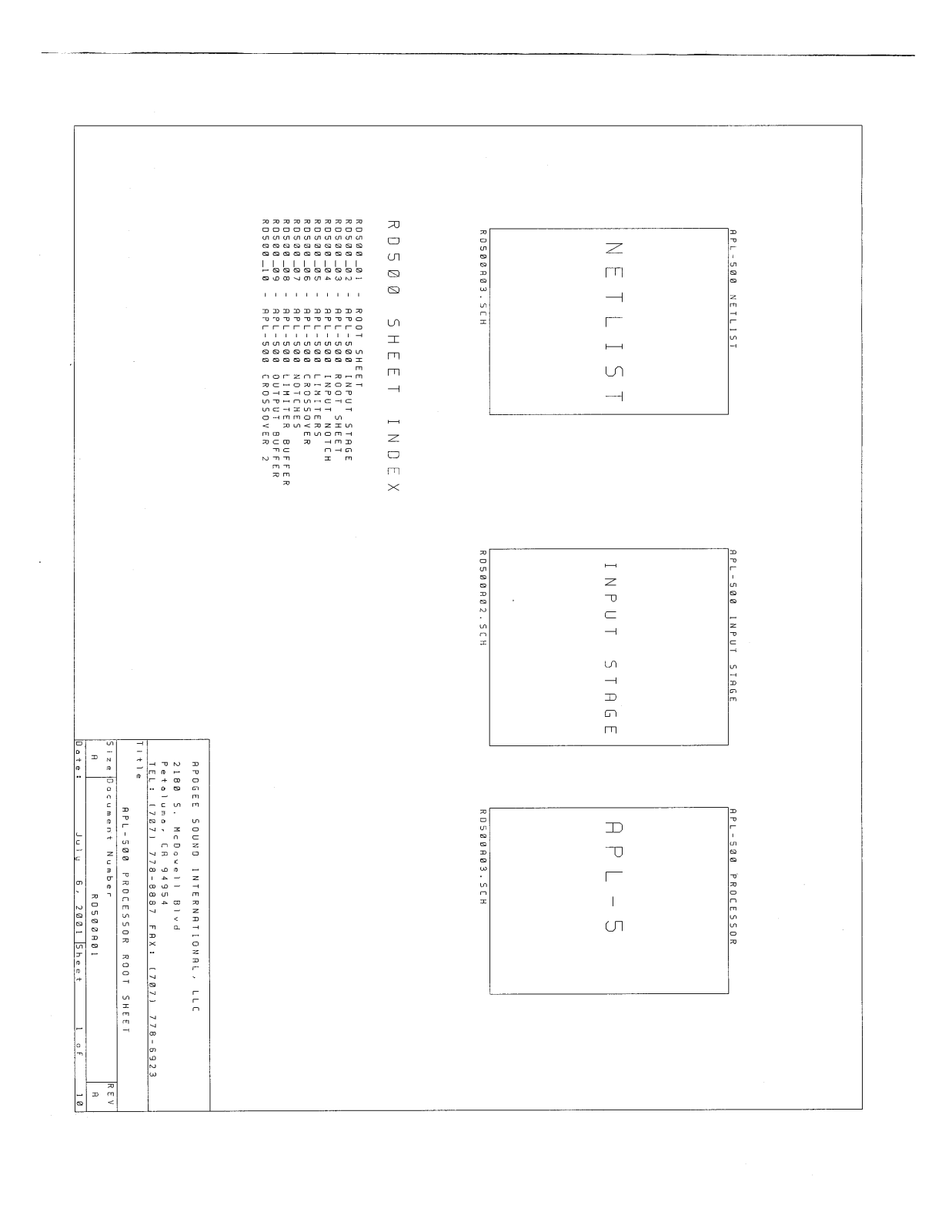 Other A Apogee-APL500 Schematic - ManualMachine.com
