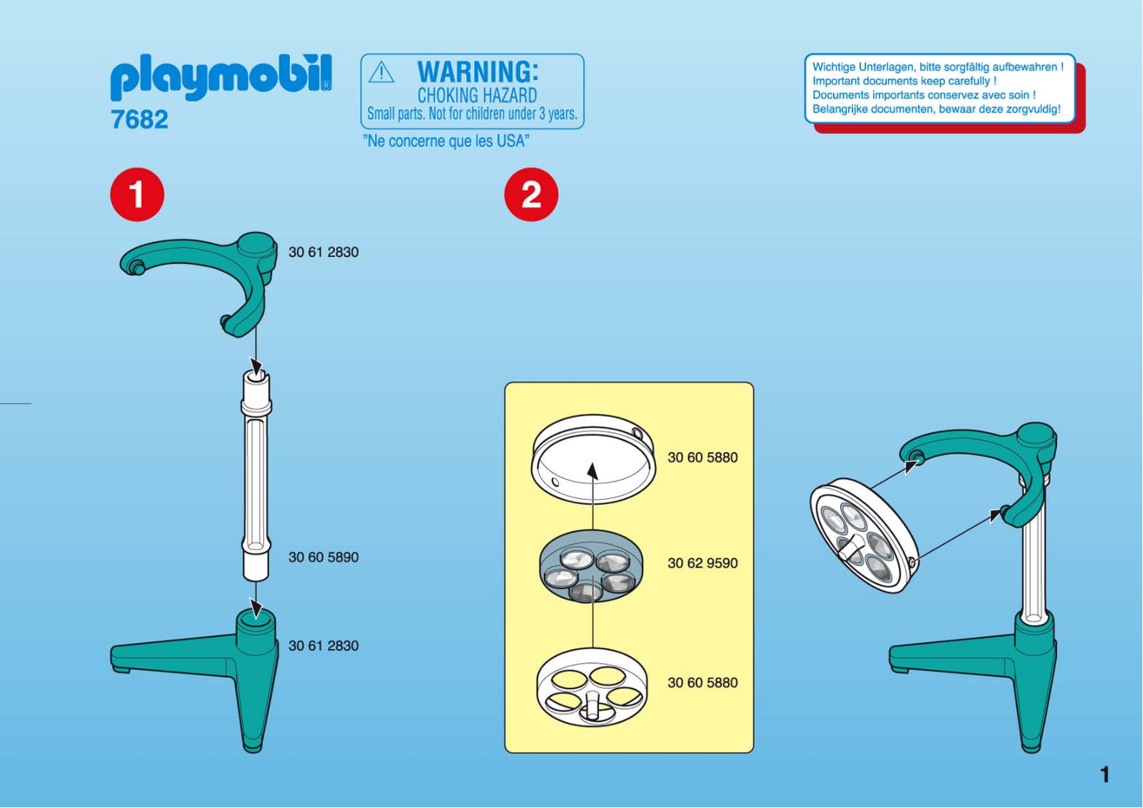 Playmobil 7682 Instructions