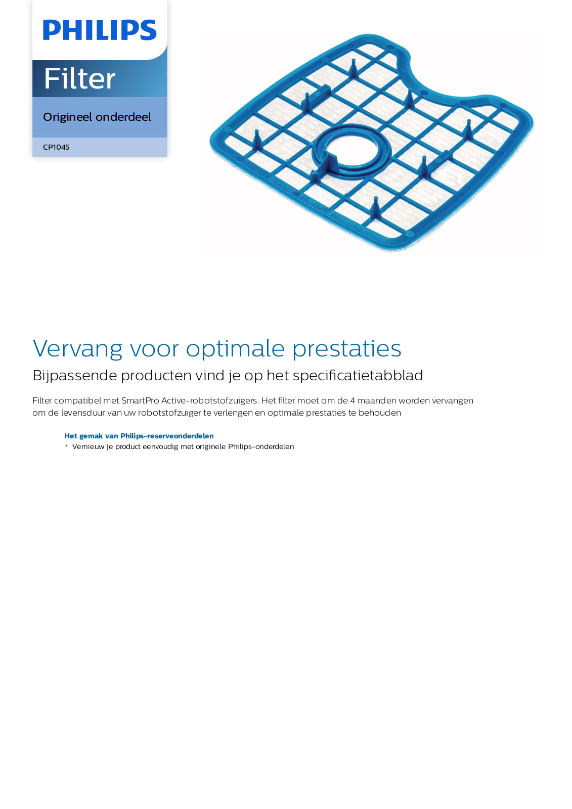 Philips CP1045/01 Leaflet - ManualMachine.com