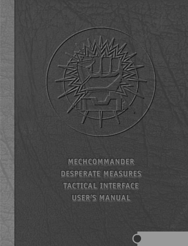 Games PC MECHCOMMANDER-GOLD User Manual