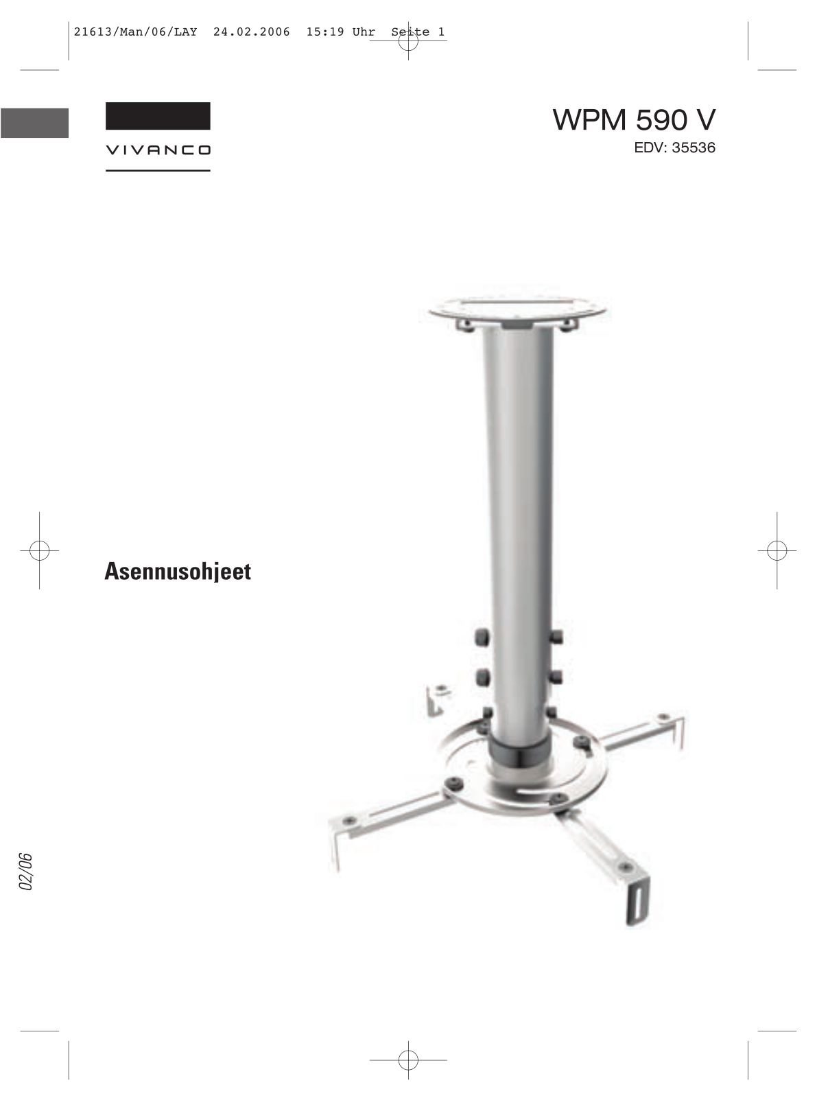 Vivanco WPM 590 V User guide