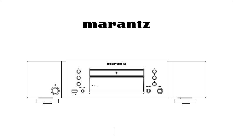 Marantz CD6007 operation manual