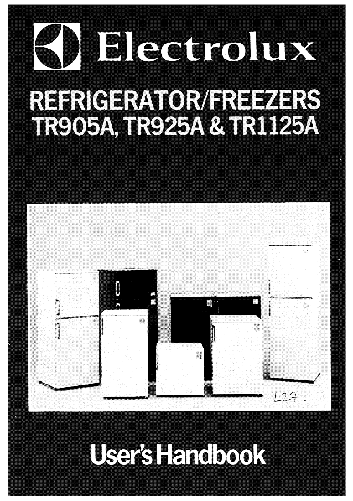 Electrolux TR905A, TR1125 User Manual