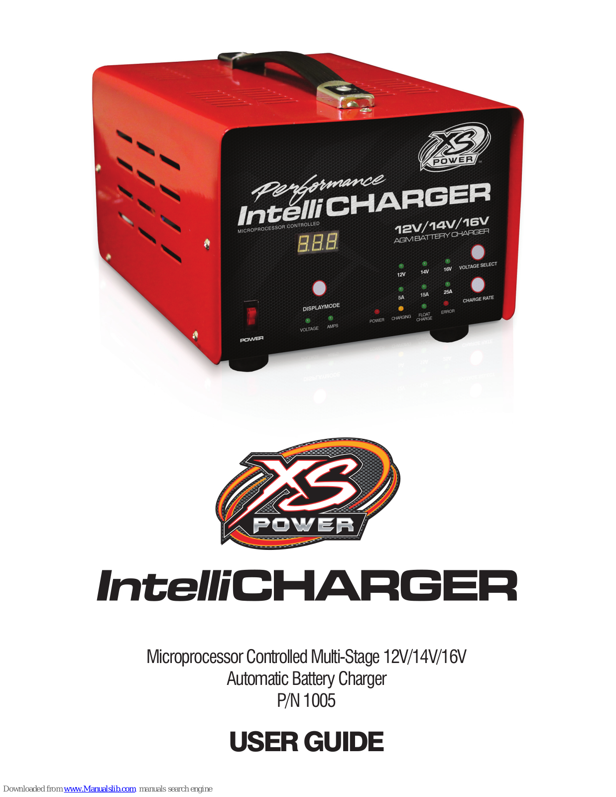 XS Power IntelliCHARGER User Manual - ManualMachine.com
