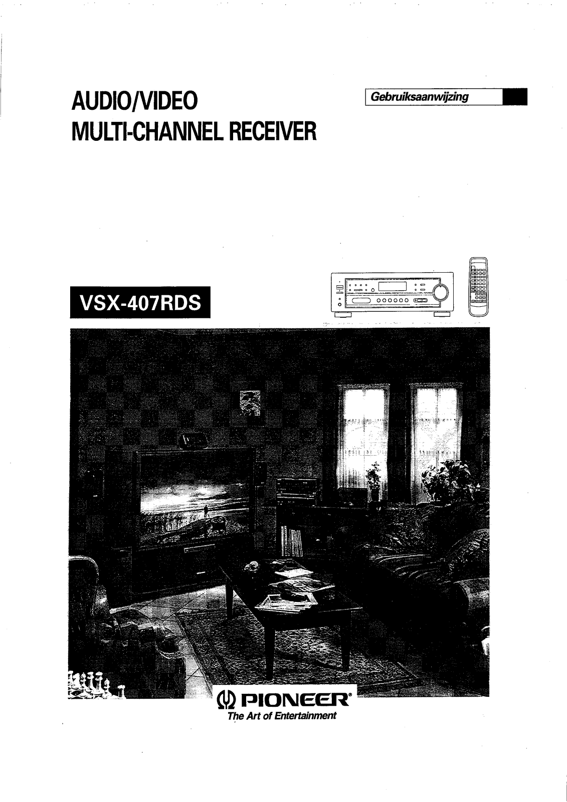 Pioneer VSX-407RDS User Manual