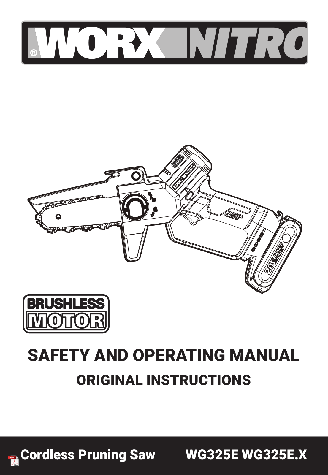 Worx WG325E, WG325E.X User guide - ManualMachine.com
