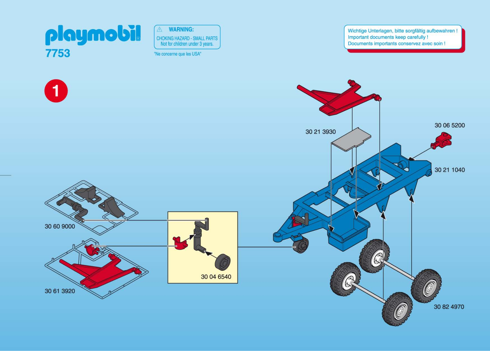 Playmobil 7753 Instructions