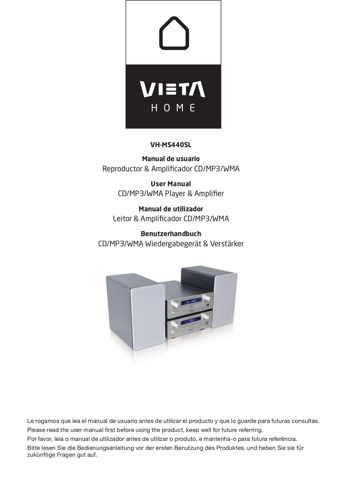 VIETA VH-MS440SL, VH-CD041 User Manual