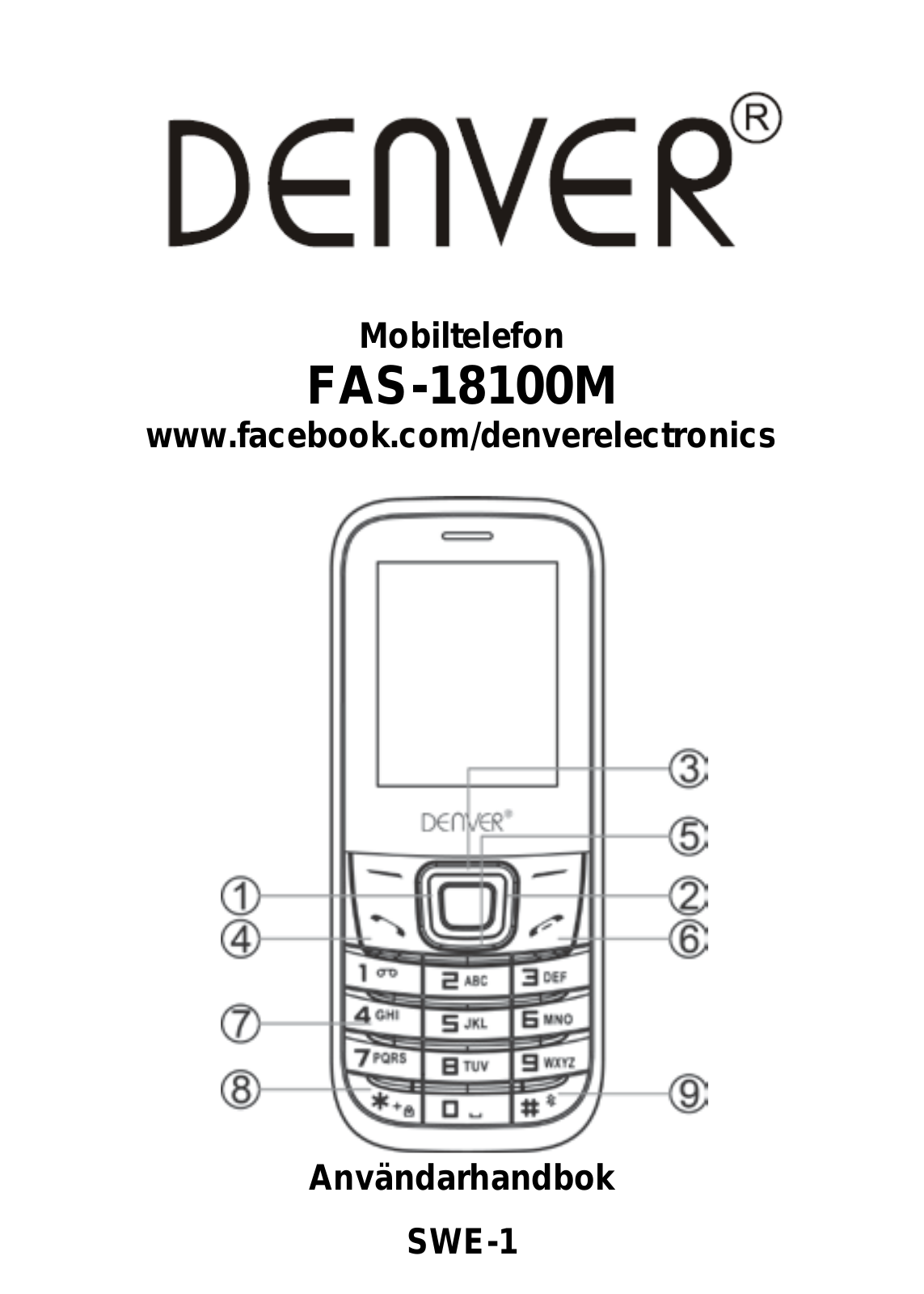 Denver FAS-18100M User Manual