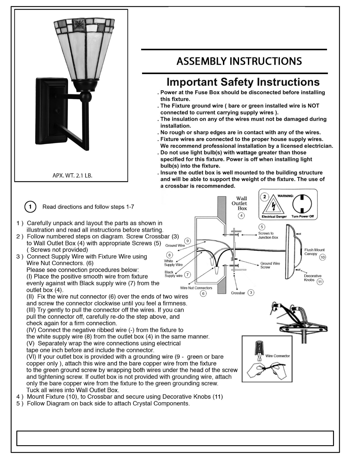 Fleur De Lis Living FLDV1128 ASSEMBLY INSTRUCTIONS - ManualMachine.com