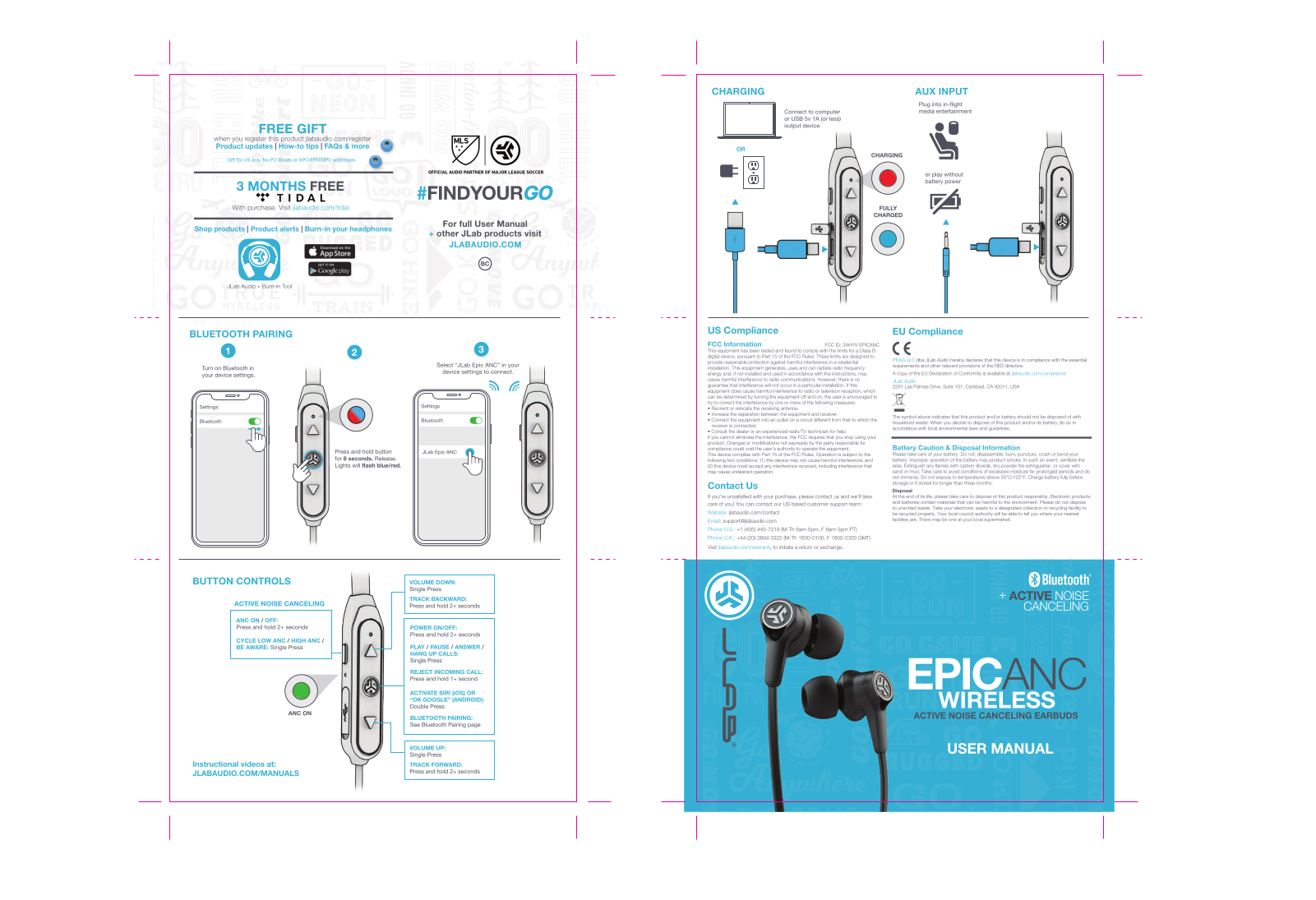 PEAG JLab Audio EPICANC User Manual