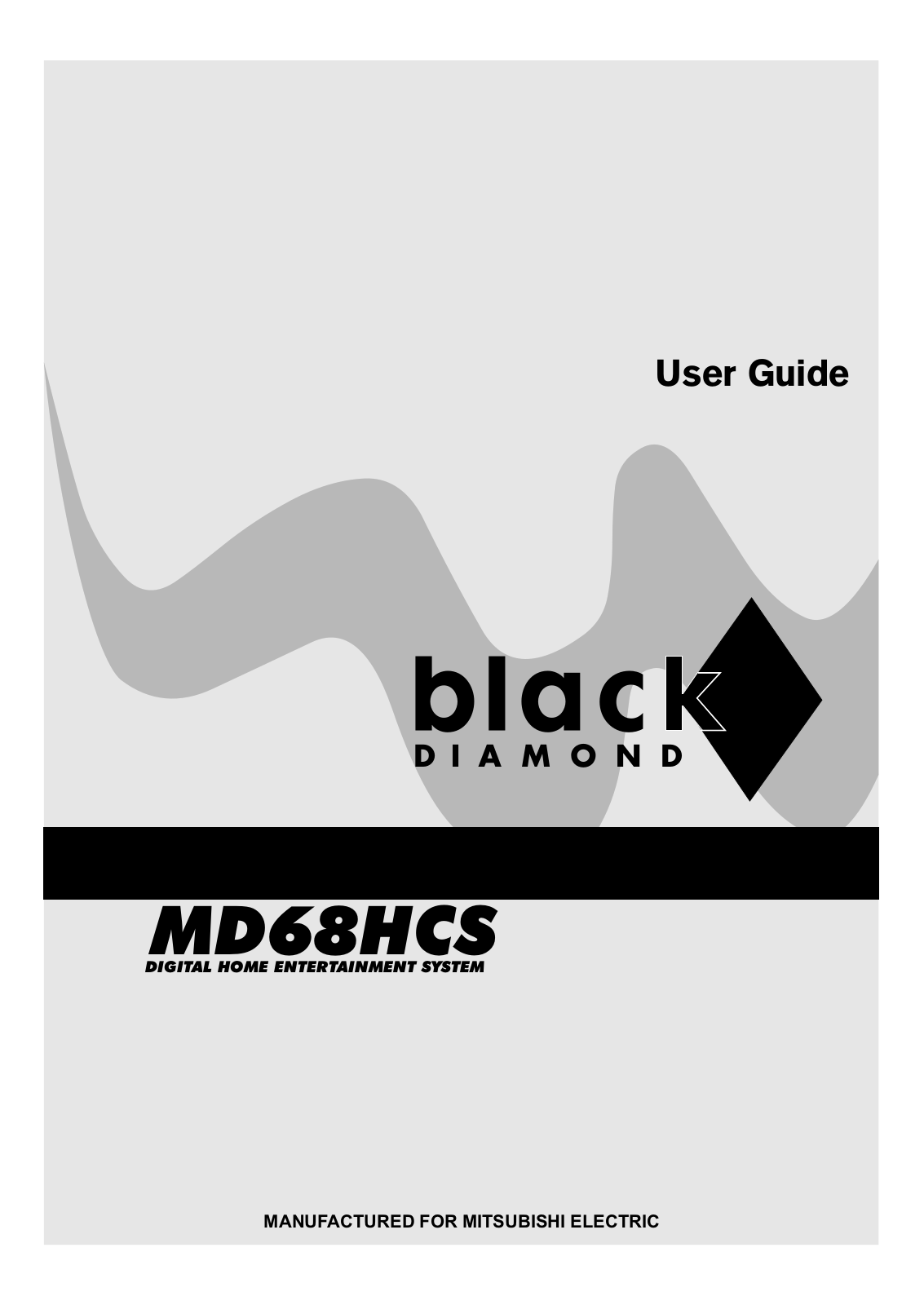 Black Diamond MD68HCS User Manual