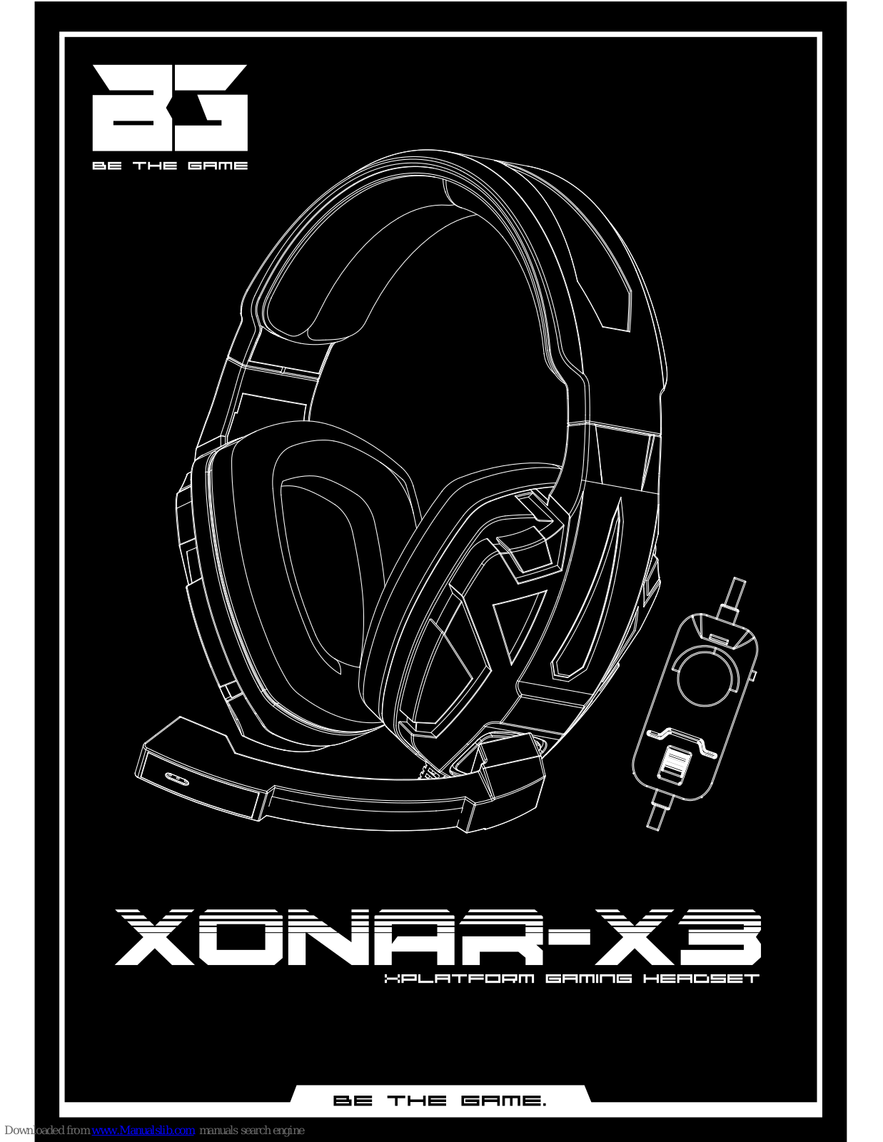 Bg Xonar-X3 User Manual