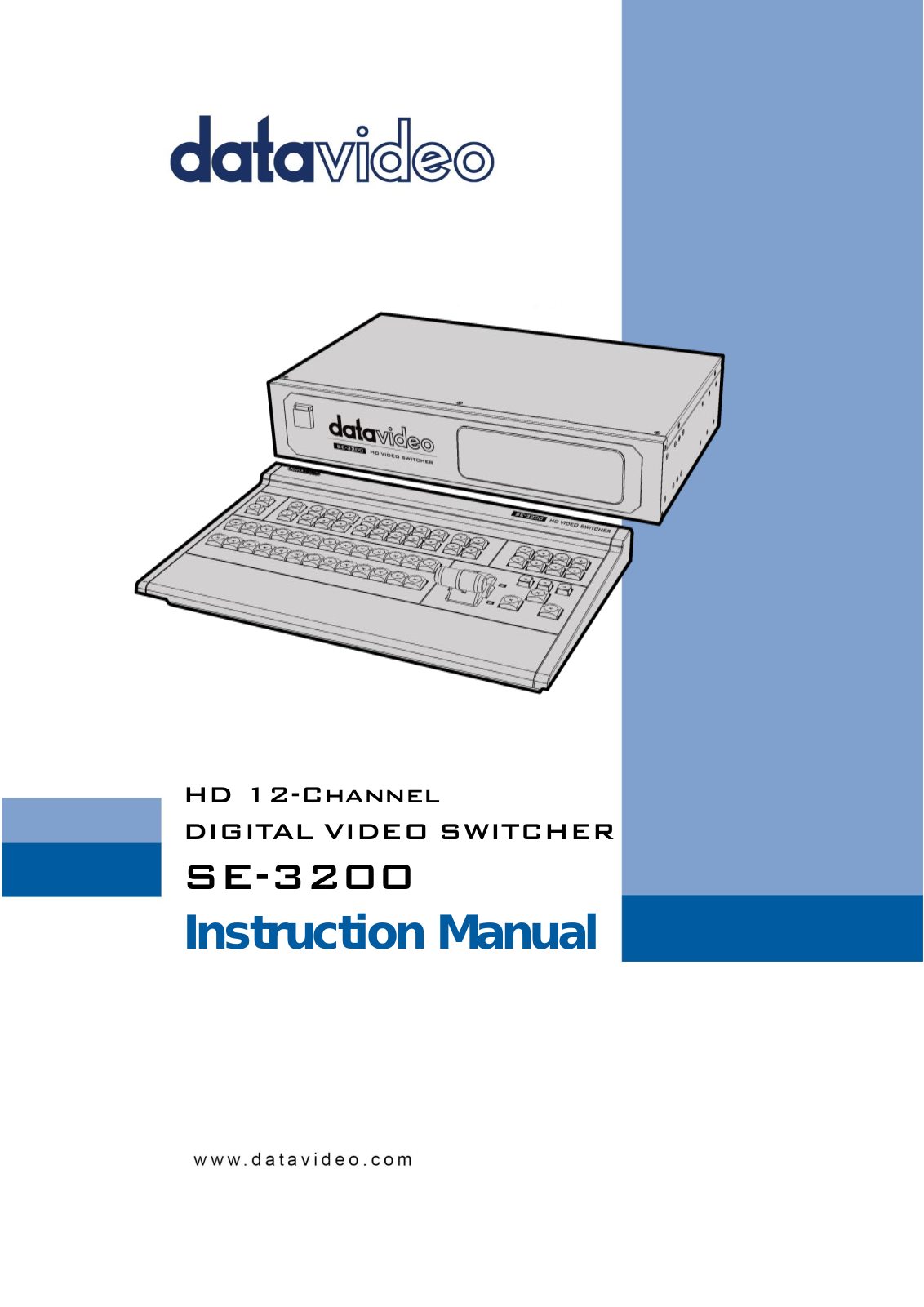 Datavideo SE-3200 Users Manual