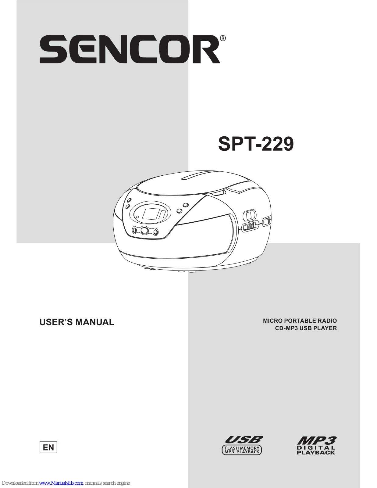 Sencor SPT-229 User Manual - ManualMachine.com