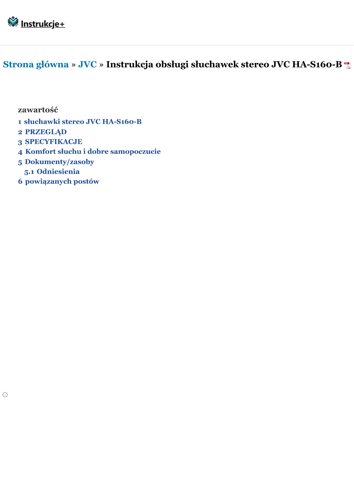 JVC HA-S160-B User guide - ManualMachine.com