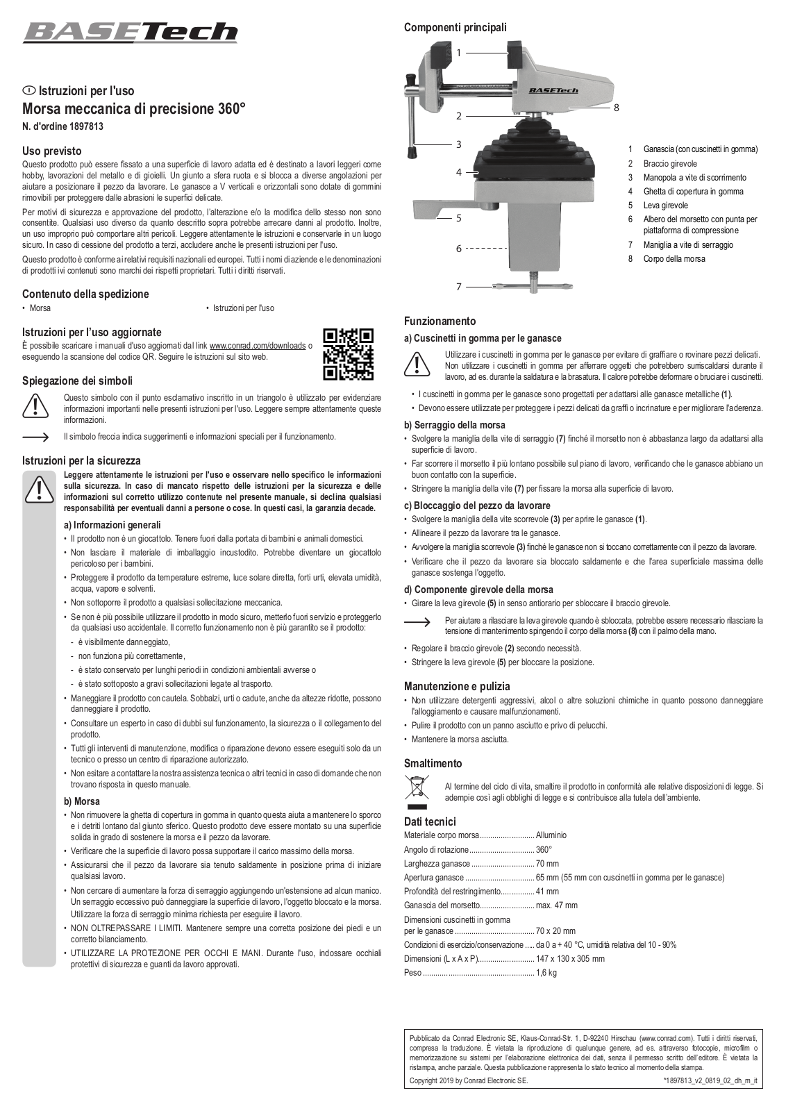 Basetech 1897813 User guide